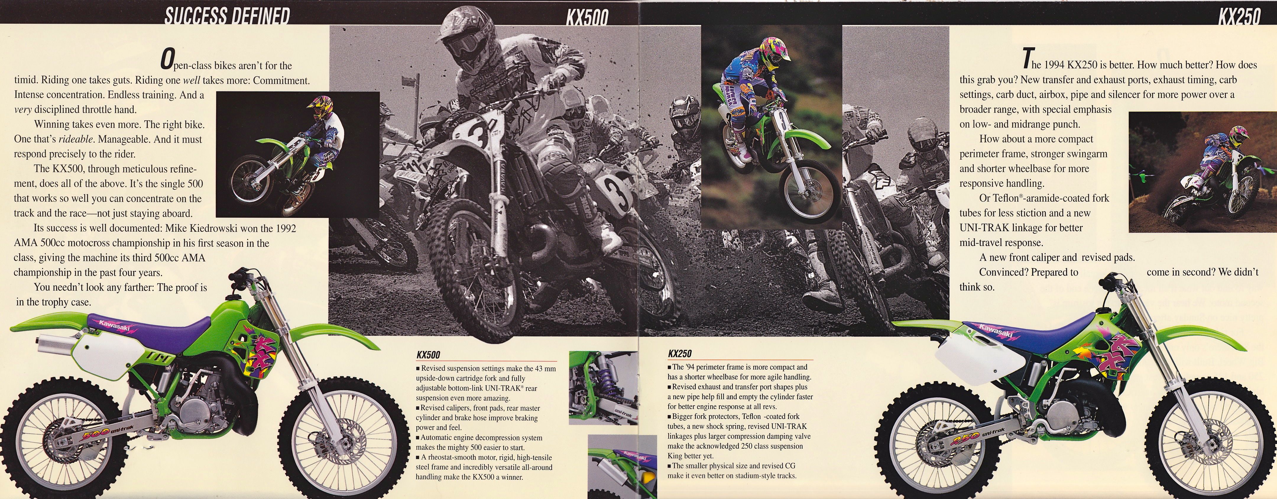 Мотоцикл Kawasaki KX 500 1994