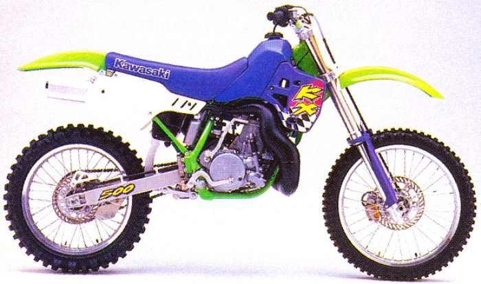 Мотоцикл Kawasaki KX 500 1996