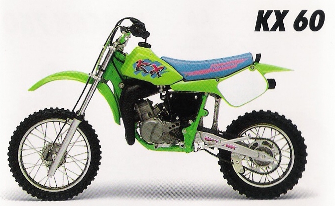Мотоцикл Kawasaki KX 60 1991