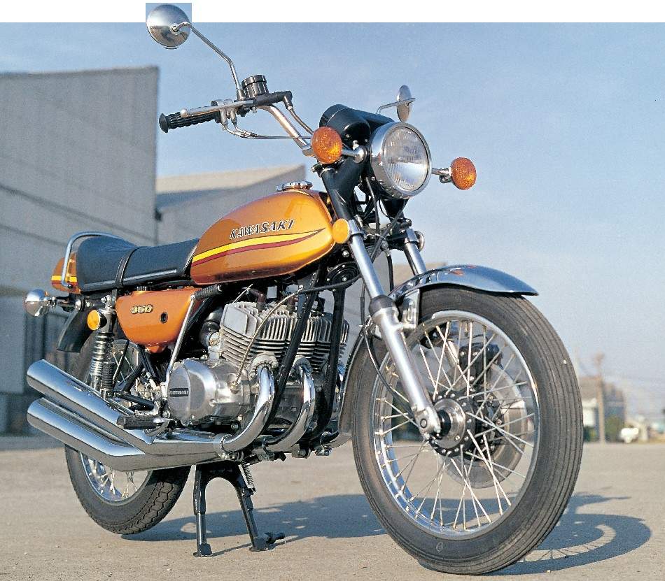 Мотоцикл Kawasaki S2 350SS MKII 1973