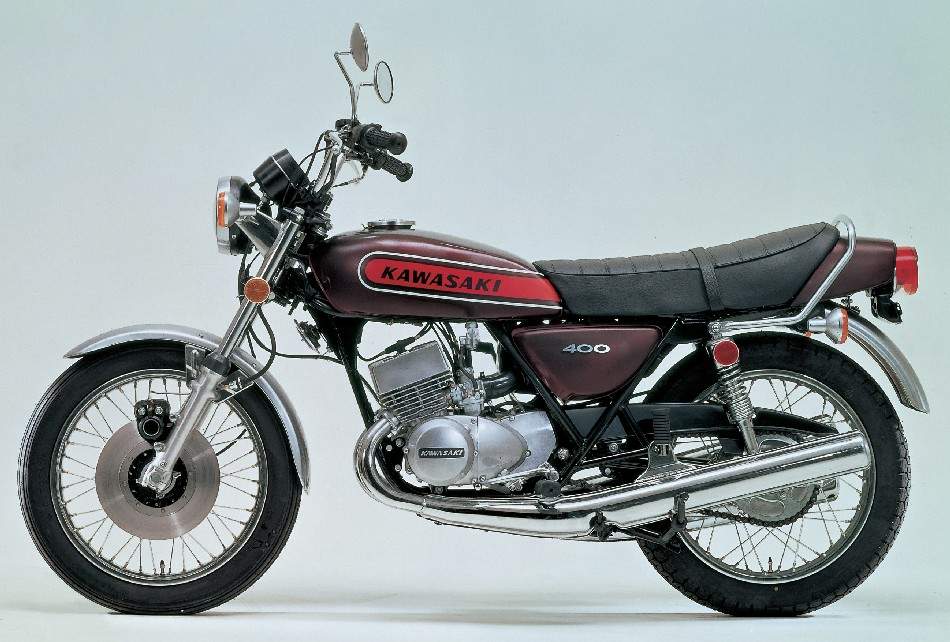 Мотоцикл Kawasaki S3 400SS 1974 фото