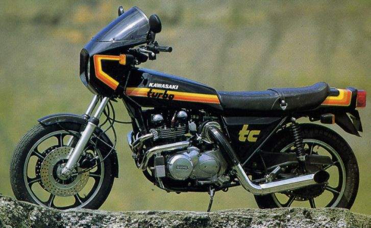 Мотоцикл Kawasaki Z 1000 Z1-R TIC Turbo 1979