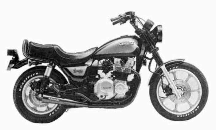 Мотоцикл Kawasaki Z 1000D Spectre 1982 фото