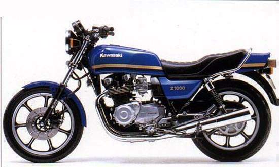 Мотоцикл Kawasaki Z 1000J 1981 фото