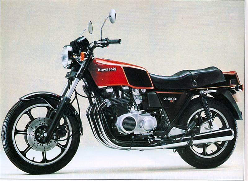 Мотоцикл Kawasaki Z 1000ST 1979 фото