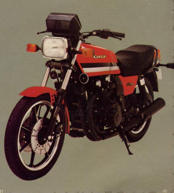 Мотоцикл Kawasaki Z 1100GP 1981 фото