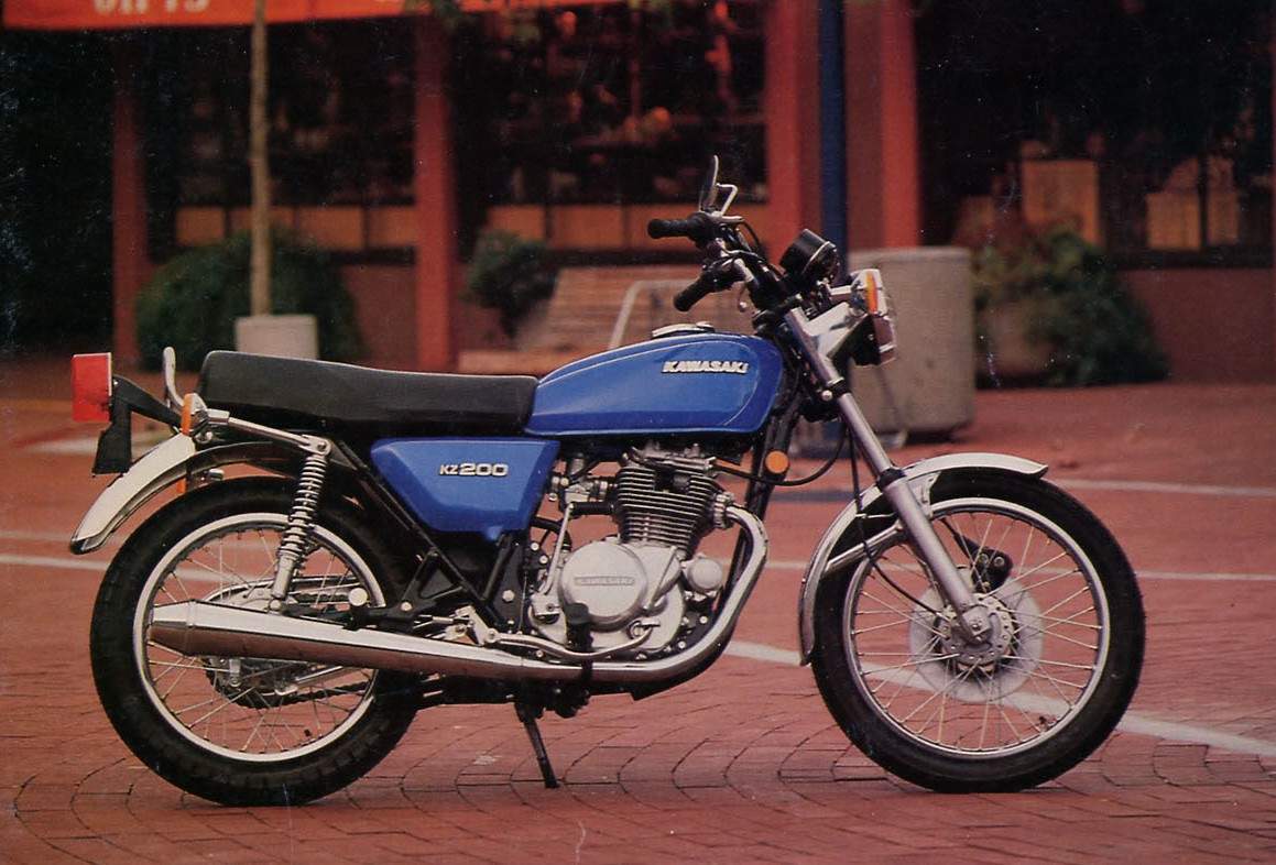 Мотоцикл Kawasaki Z 200 1976