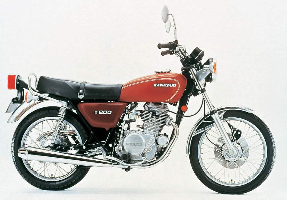 Мотоцикл Kawasaki Z 200 1977