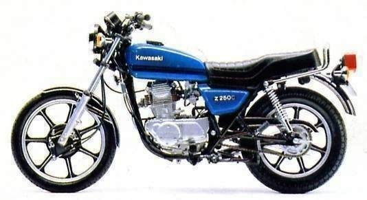 Мотоцикл Kawasaki Z 250FS 1979