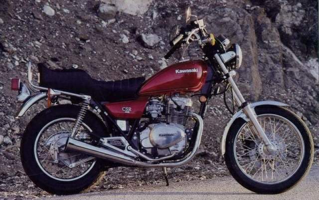Мотоцикл Kawasaki Z 305CSR 1981