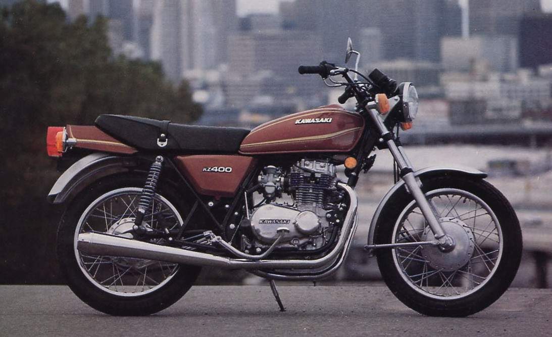 Мотоцикл Kawasaki Z 400 Special 1977 фото