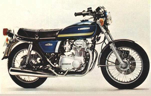 Мотоцикл Kawasaki Z400 1975 фото