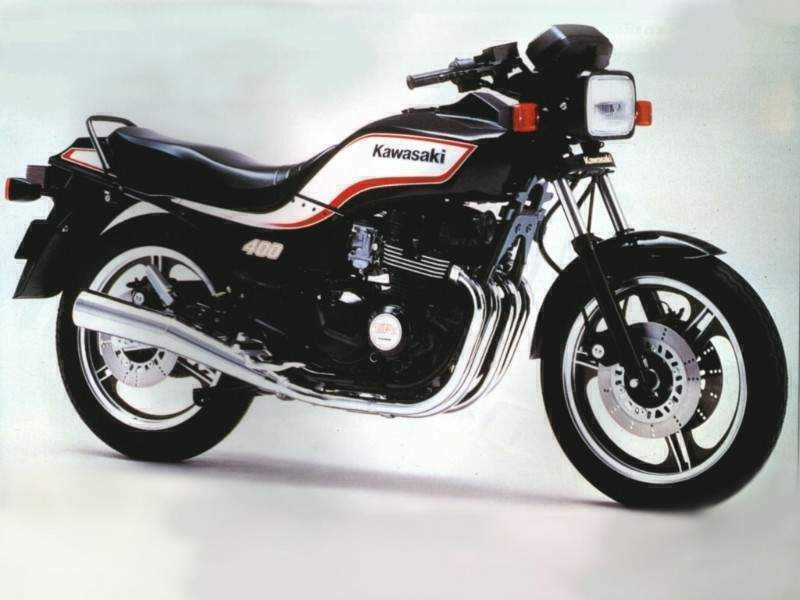Мотоцикл Kawasaki Z 400F-II 1983