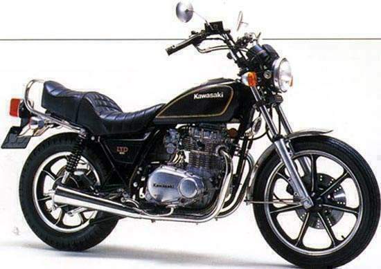 Мотоцикл Kawasaki Z 400LTD 1979