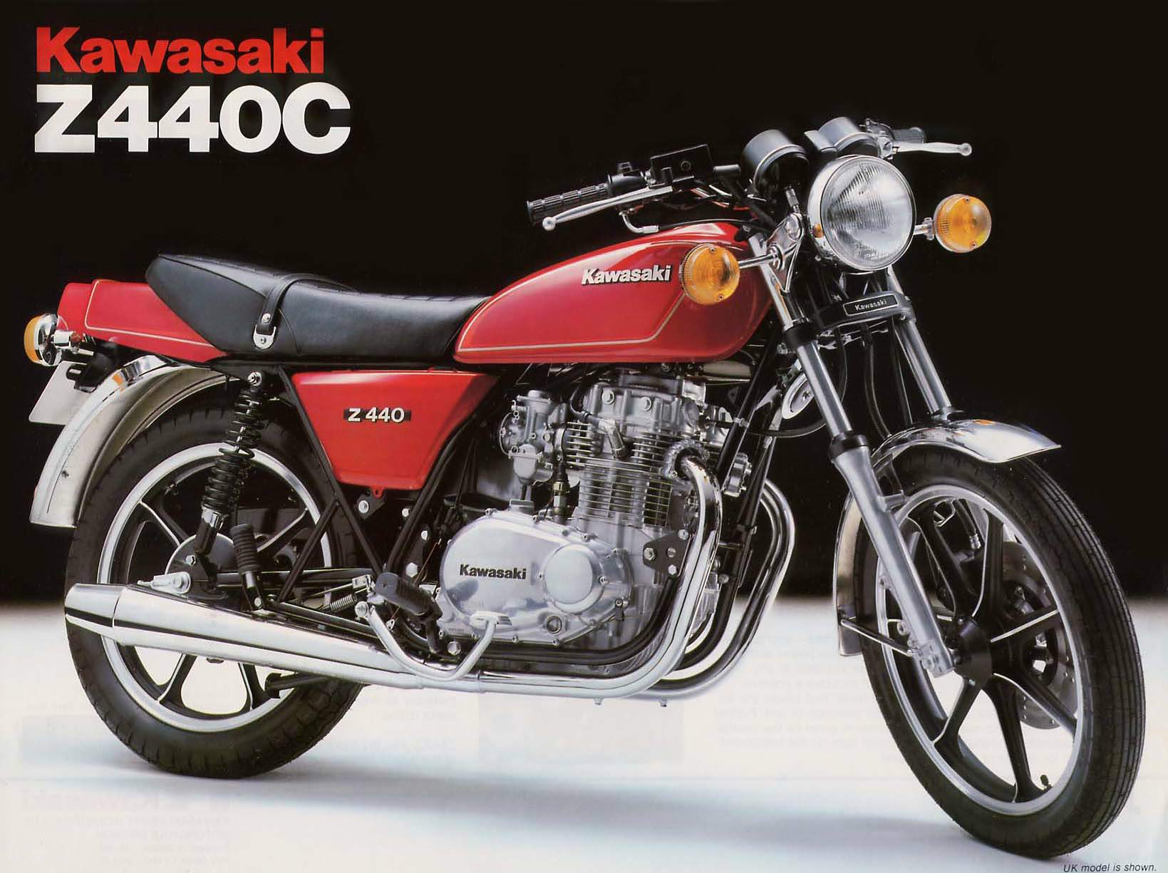 Мотоцикл Kawasaki Z 440C 1979