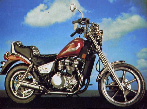 Мотоцикл Kawasaki Z 450LTD 1985 фото
