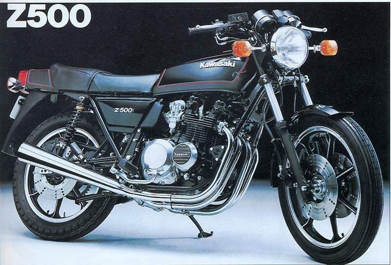 Мотоцикл Kawasaki Z 500 1978