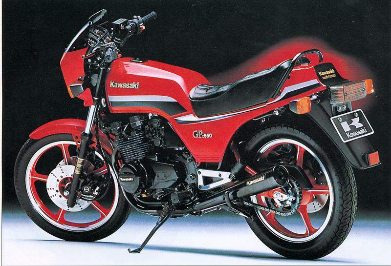 Мотоцикл Kawasaki Z 550GP 1982