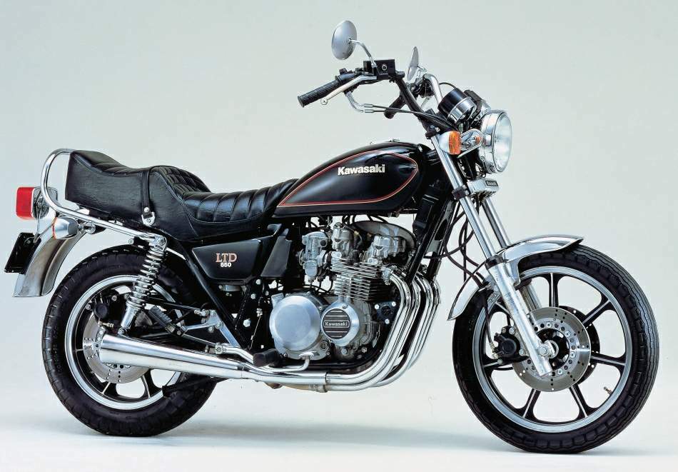 Мотоцикл Kawasaki Z 550LTD 1981
