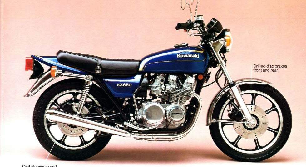 Мотоцикл Kawasaki Z 650 Custom 1979