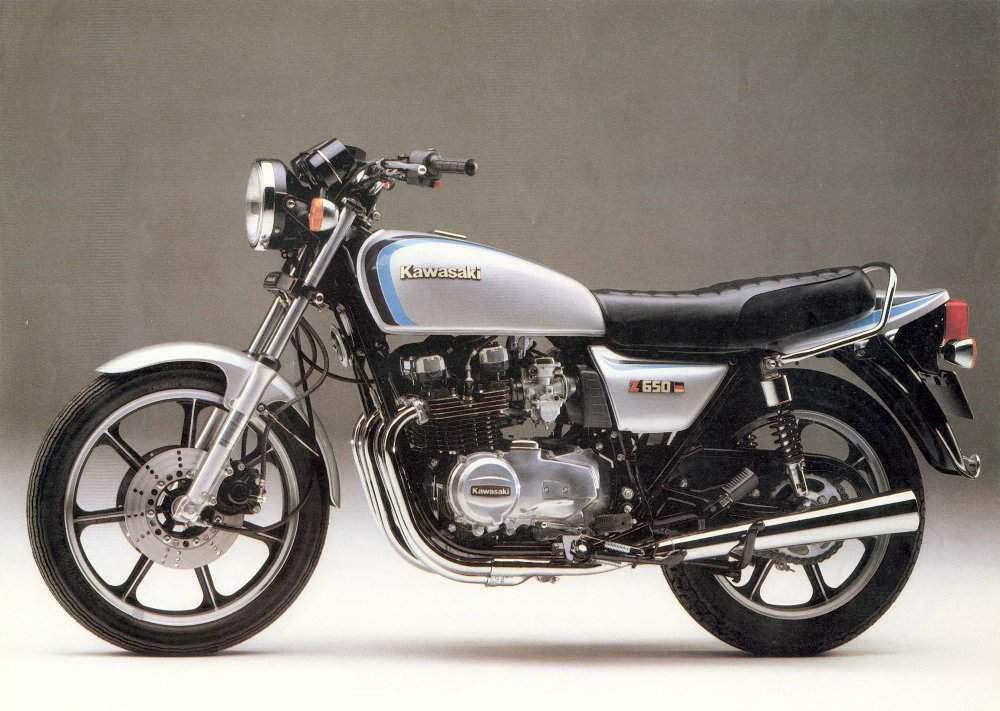 Мотоцикл Kawasaki Z 650 1982 фото