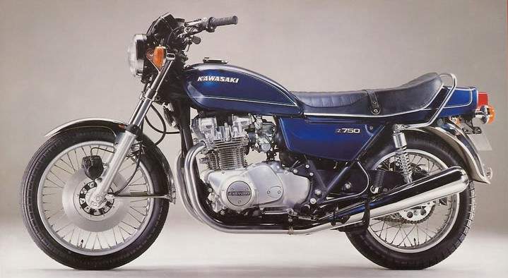Мотоцикл Kawasaki Z 750 Twin 1976