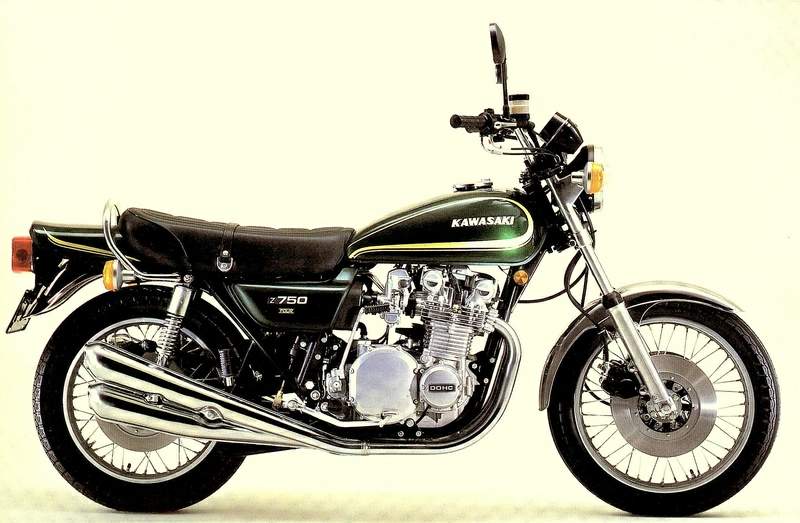 Мотоцикл Kawasaki Z 750F Export 1979