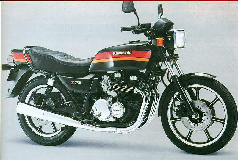 Мотоцикл Kawasaki Z 750L 1980 фото