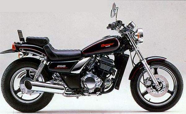 Мотоцикл Kawasaki ZL 250LX Eliminator 1986