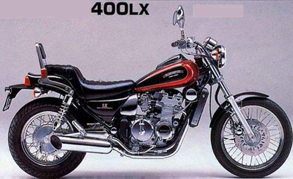 Мотоцикл Kawasaki ZL 400LX Eliminator  1989 фото