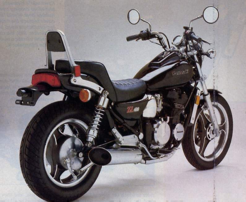 Мотоцикл Kawasaki ZL 600 Eliminator 1986