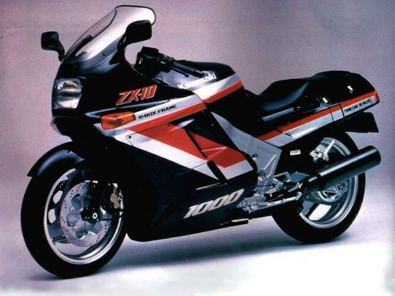 Фотография мотоцикла Kawasaki ZX-10 1990