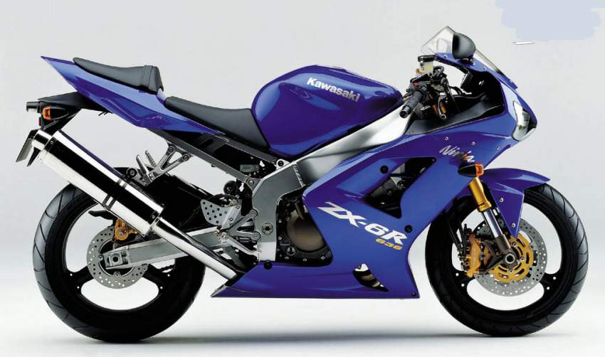 Мотоцикл Kawasaki ZX-6R Ninja 2004