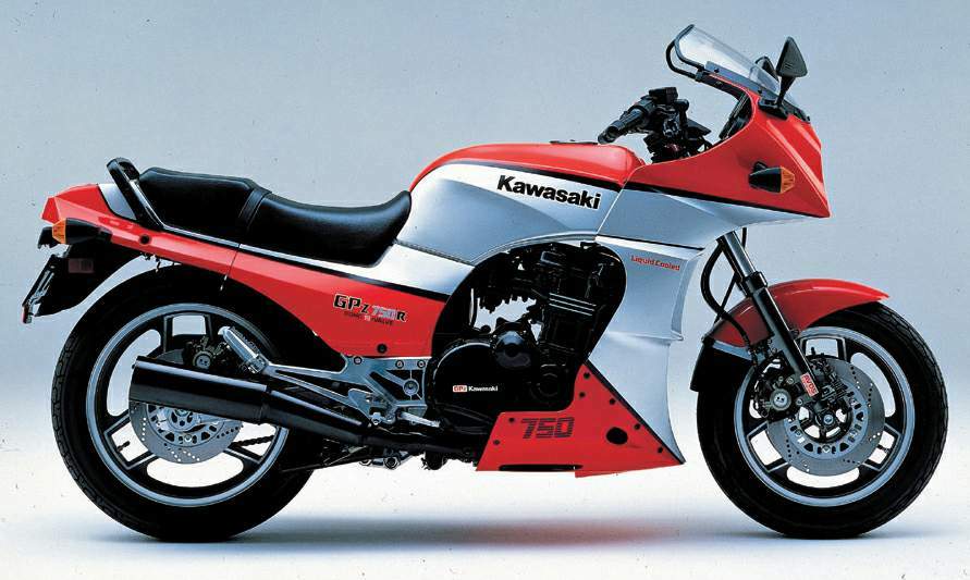Мотоцикл Kawasaki ZX 750R 1985 фото