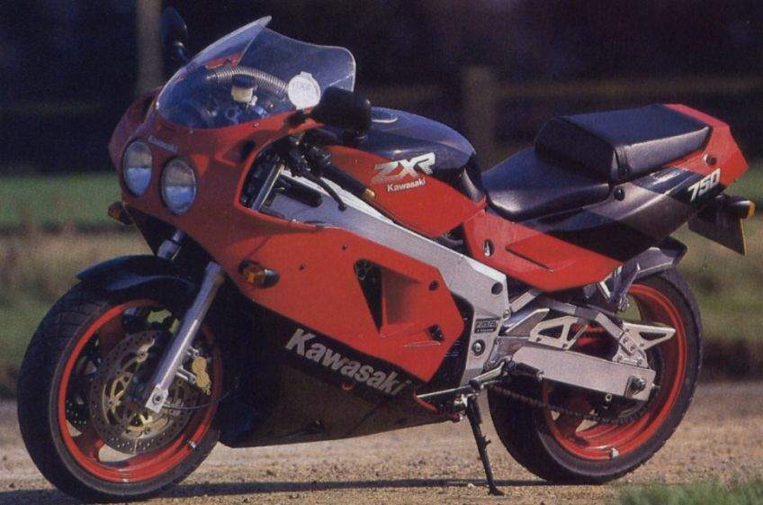 Мотоцикл Kawasaki ZX-R 750 H1 1989 фото