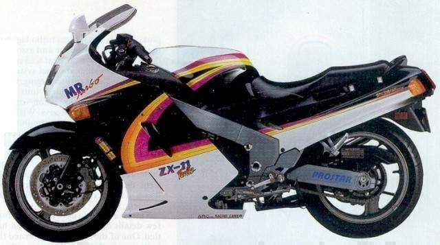 Мотоцикл Kawasaki ZZ-R 1100 C 1992