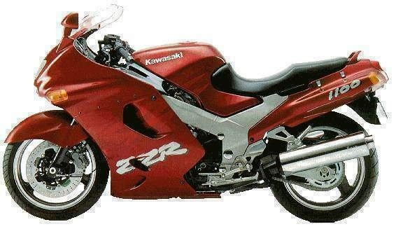 Мотоцикл Kawasaki ZZ-R 1100  D 1995