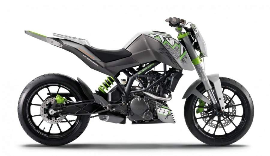 Мотоцикл KTM 125 Stunt Concept 2010 фото