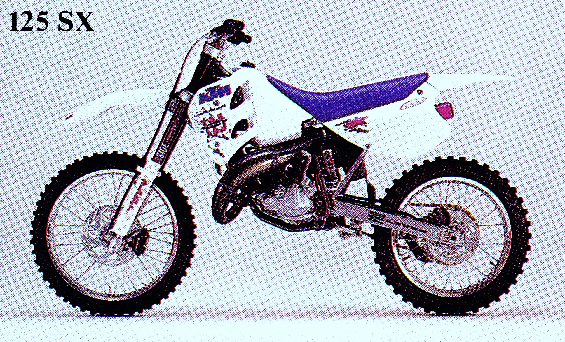 Мотоцикл KTM 125 SX 1993