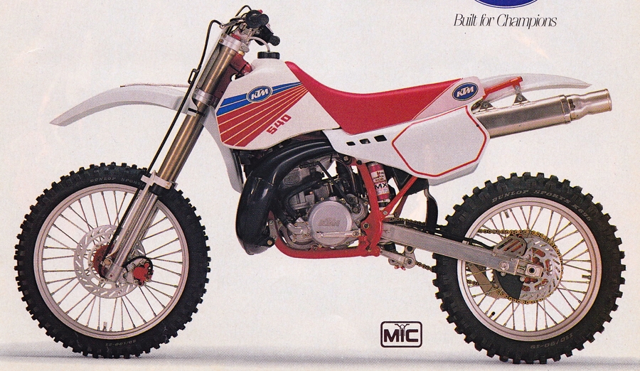 Мотоцикл KTM 540 XC 1990
