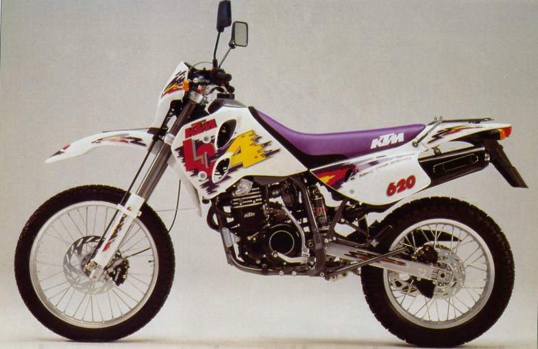 Мотоцикл KTM 620 LC4 EGS-E 1997 фото