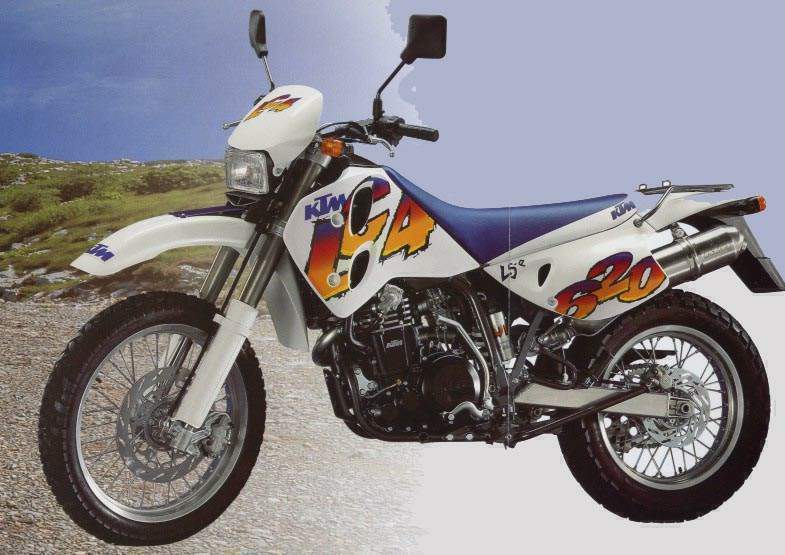 Мотоцикл KTM 620 LC4 LSE 1995 фото