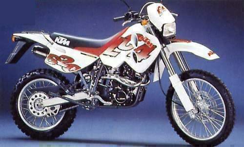 Мотоцикл KTM 620 LC4 Supercomp 1995