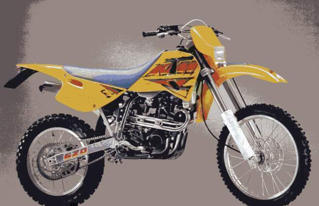 Мотоцикл KTM 620 LC4 Supercomp 1996 фото
