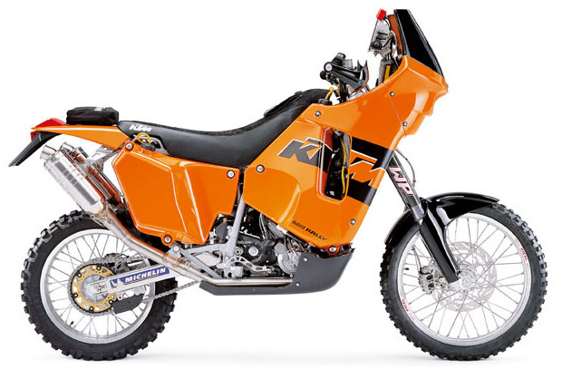 Мотоцикл KTM 640 LC4 Adventure R 2003