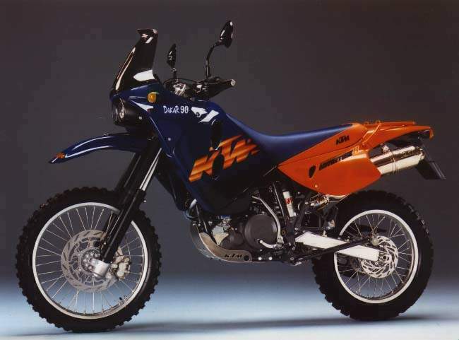 Мотоцикл KTM 640 LC4 Adventure R  1999 фото