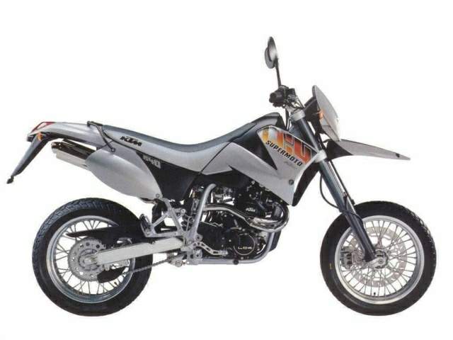 Мотоцикл KTM 640 LC4-E Supermoto 2001