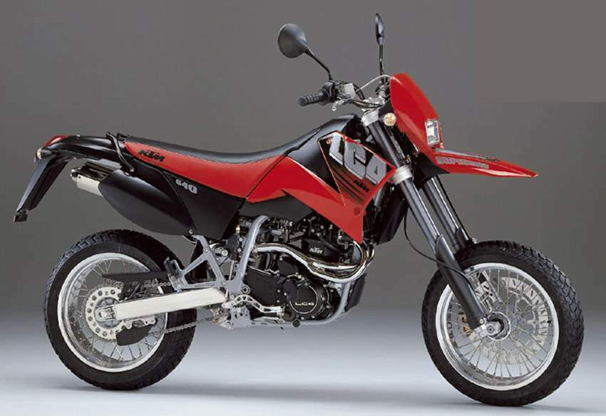Мотоцикл KTM 640 LC4 Supermono 2000