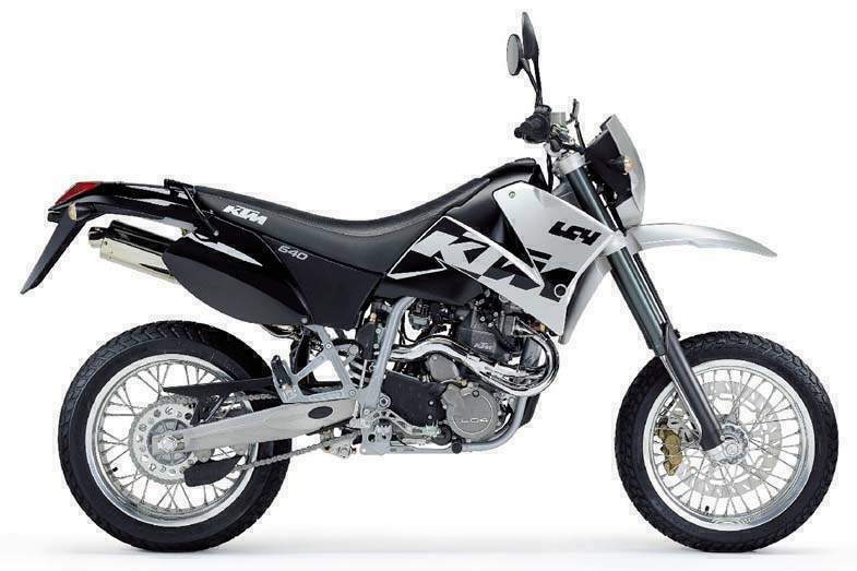 Мотоцикл KTM 640 LC4 Supermono 2000 фото