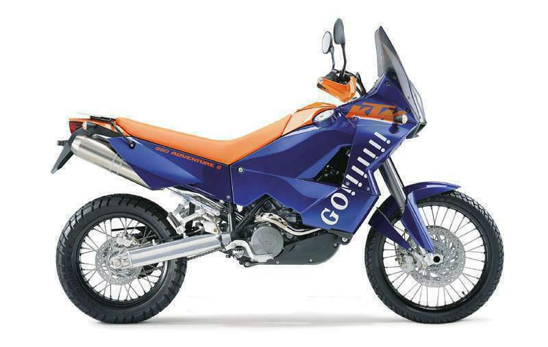 Мотоцикл KTM 950 Adventure S Gaulloises Replica 2004